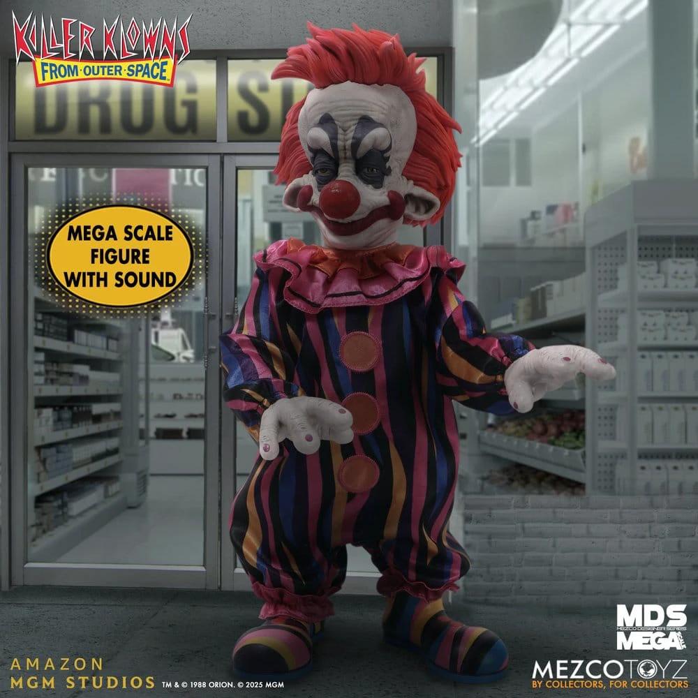 Killer Klowns from Outer Space MDS Mega Scale Rudy 38 cm by MEZCO TOYS