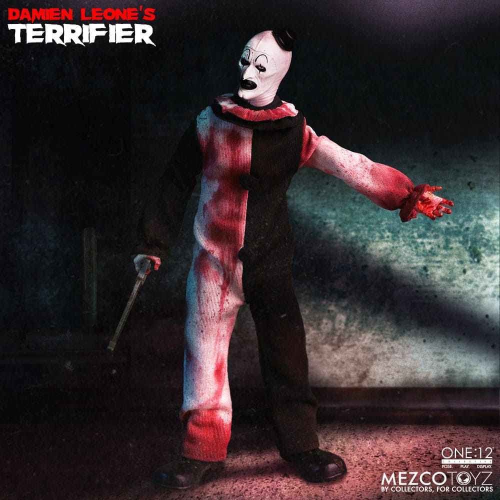 Terrifier Figure 1/12 Art the Clown Deluxe Edition 17 cm