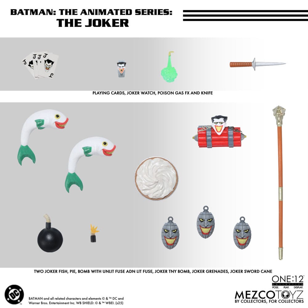 Batman: la serie animada Figura 1/12 The Joker 17 cm