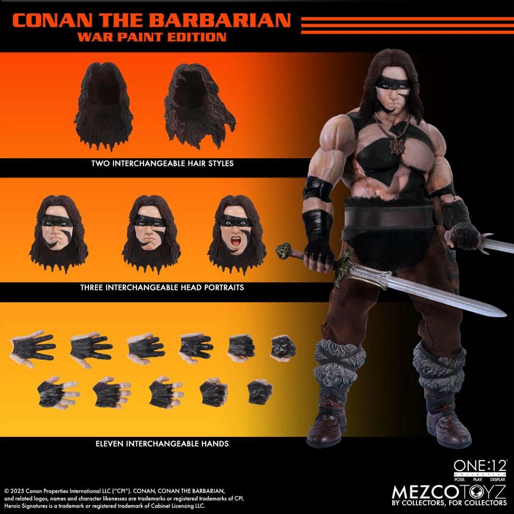 Conan el Bárbaro Figura 1/12 Conan (1982) 16 cm by MEZCO TOYS