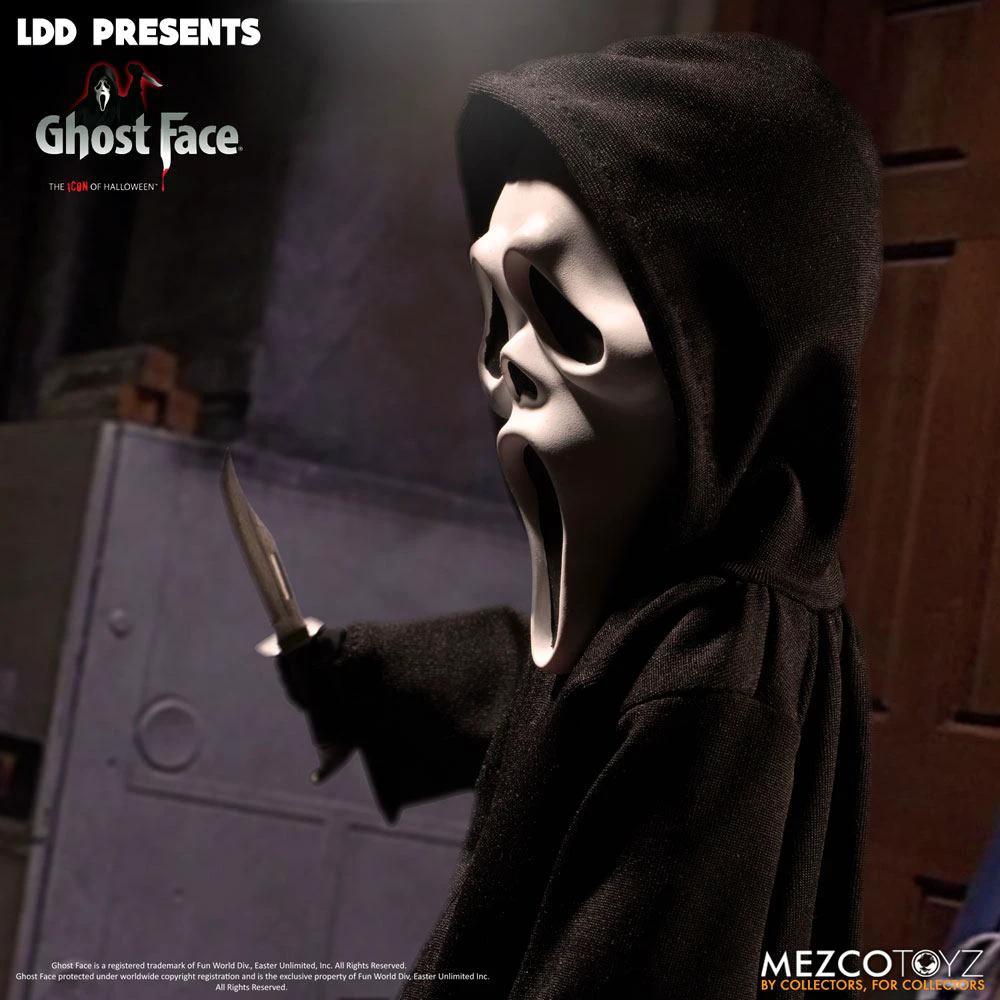 Scream Living Dead Dolls Muñeco Ghost Face 25 cm by MEZCO TOYS