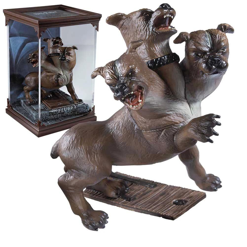 Harry Potter Estatua Magical Creatures Fluffy 13 cm by NOBLE COLLECTION