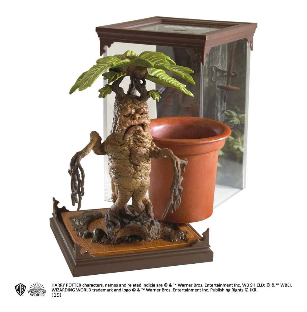 Harry Potter Estatua Magical Creatures Mandrake 13 cm by NOBLE COLLECTION