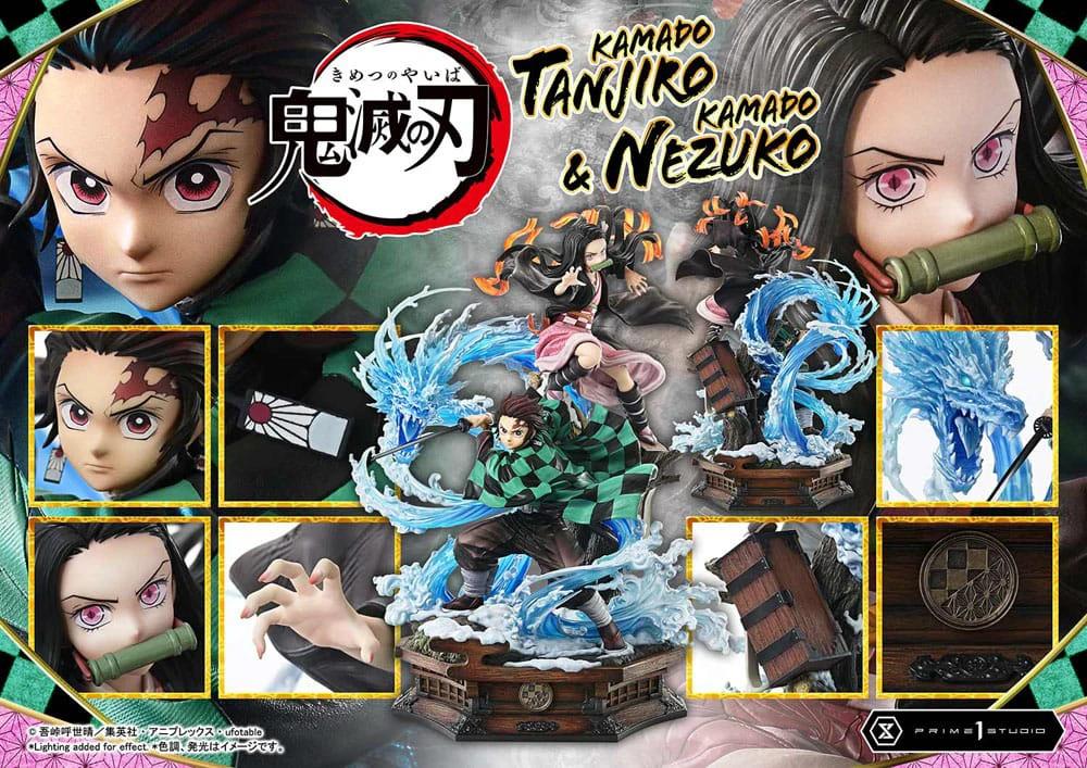 Demon Slayer : Kimetsu no Yaiba Concept Masterline Series Estatua 1/6 Nezuko & Tanjiro 56 cm by PRIME 1 STUDIO