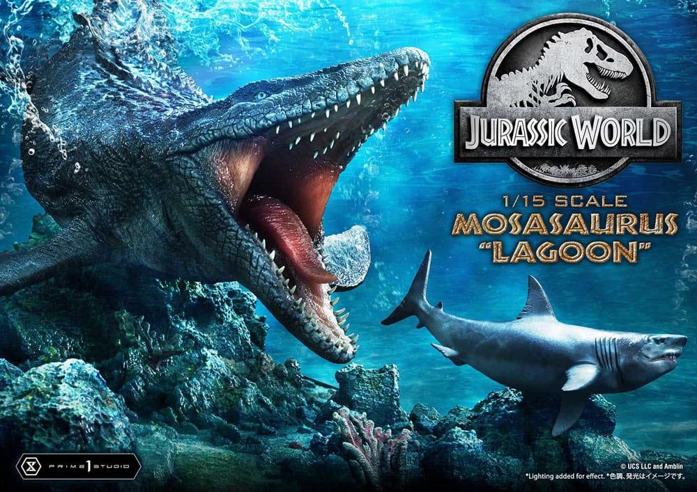Jurassic World Estatua Legacy Museum Collection 1/15 Mosasaurus "Lagoon" Bonus Version 57 cm by PRIME 1 STUDIO