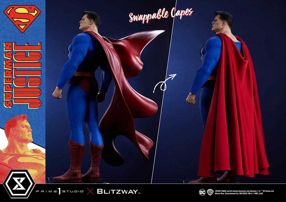 DC Comics Estatua Premium Masterline Series 1/4 Superman Justice Comics 57 cm by PRIME 1 STUDIO