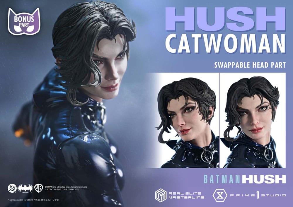 Batman: Hush (Comics) Estatua Real Elite Masterline Series 1/3 Catwoman Deluxe Bonus Version 65 cm