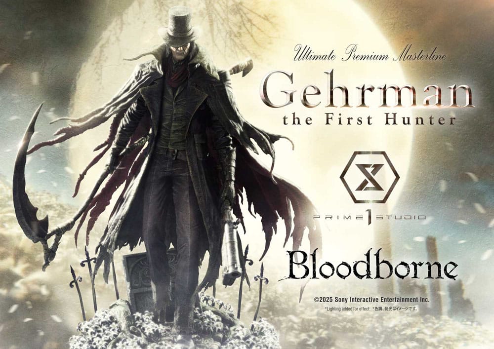 Bloodborne Estatua Ultimate Premium Masterline Series 1/4 Gehrman Bonus Version 68 cm