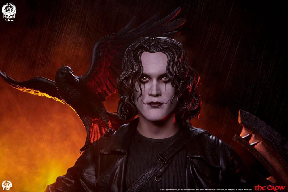 El cuervo Estatua Epic Series 1/3 Crow Deluxe Edition 66 cm by PREMIUM COLLECTIBLES STUDIO