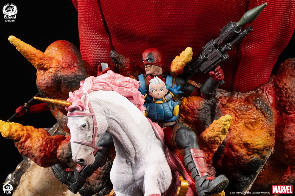 Marvel Busto Fine Art Deadpool Deluxe Edition 42 cm