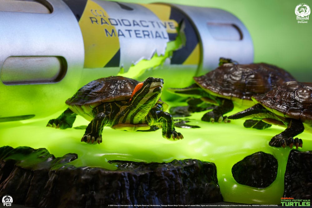 Tortugas Ninja Diorama Statuette Origins 13 cm