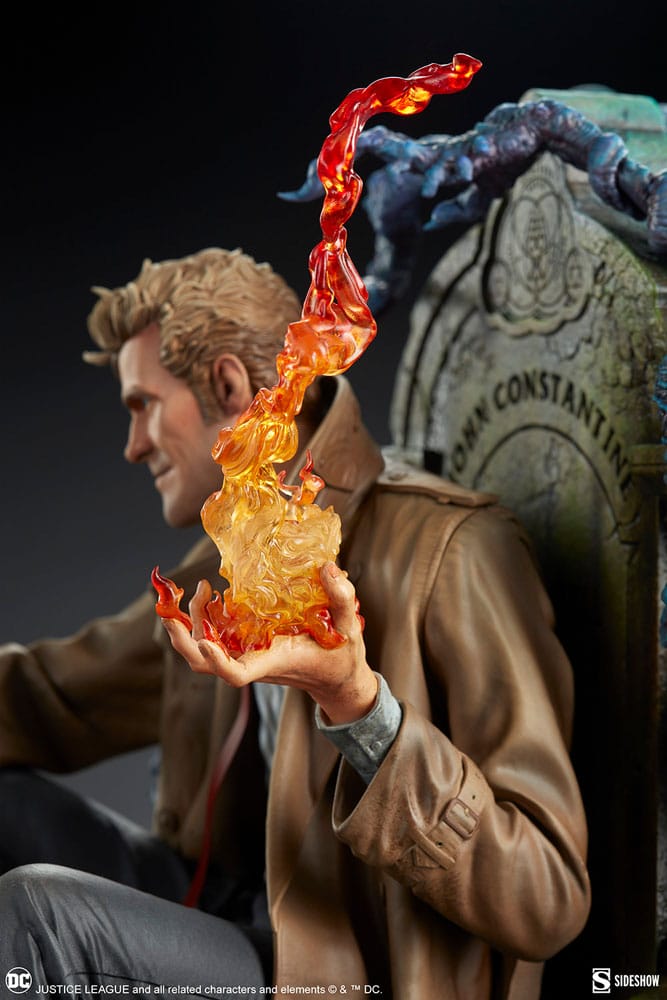 DC Comics Estatua Premium Format John Constantine: Just Another Exorcism Hangover 53 cm