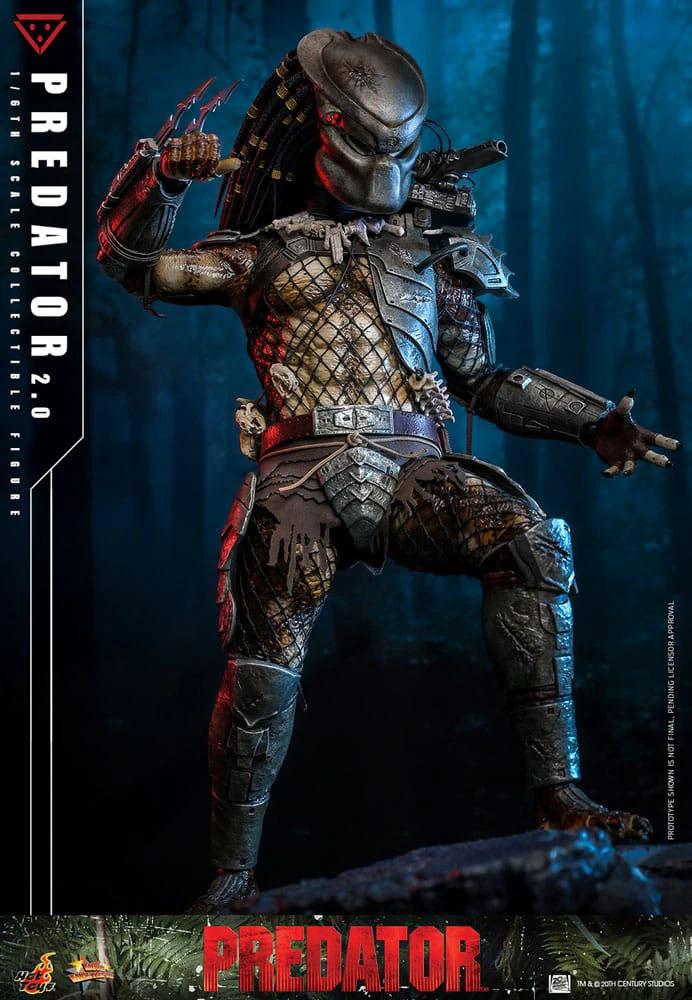Depredador Figura Movie Masterpiece 1/6 Predator (2.0) 34 cm by HOT TOYS