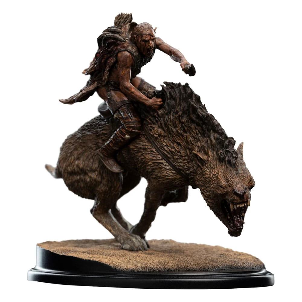 El Señor de los Anillos Estatua Sharkû on Warg 18 cm by WETA COLLECTABLES
