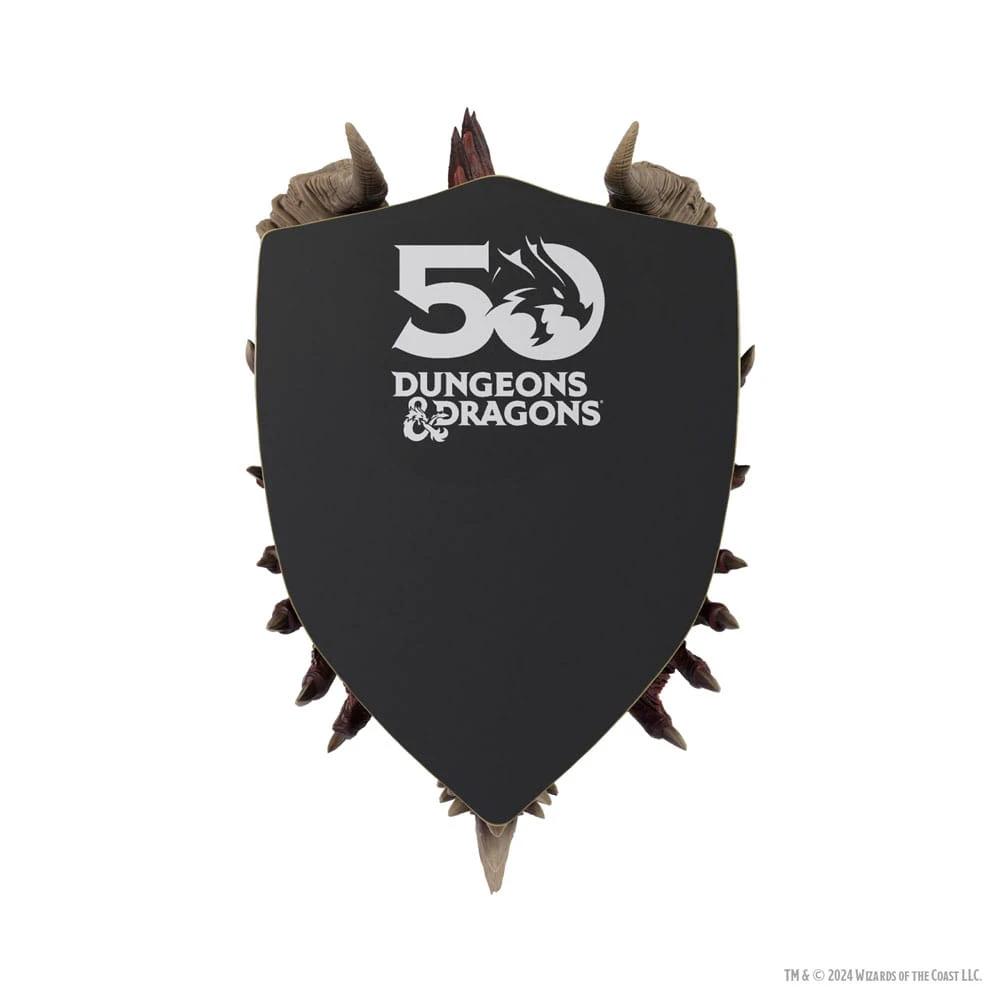 D&D Replicas of the Realms Estatua tamaño real Ancient Red Dragon Trophy Plaque - Limited Edition 50th Anniversary 56 cm by WIZKIDS