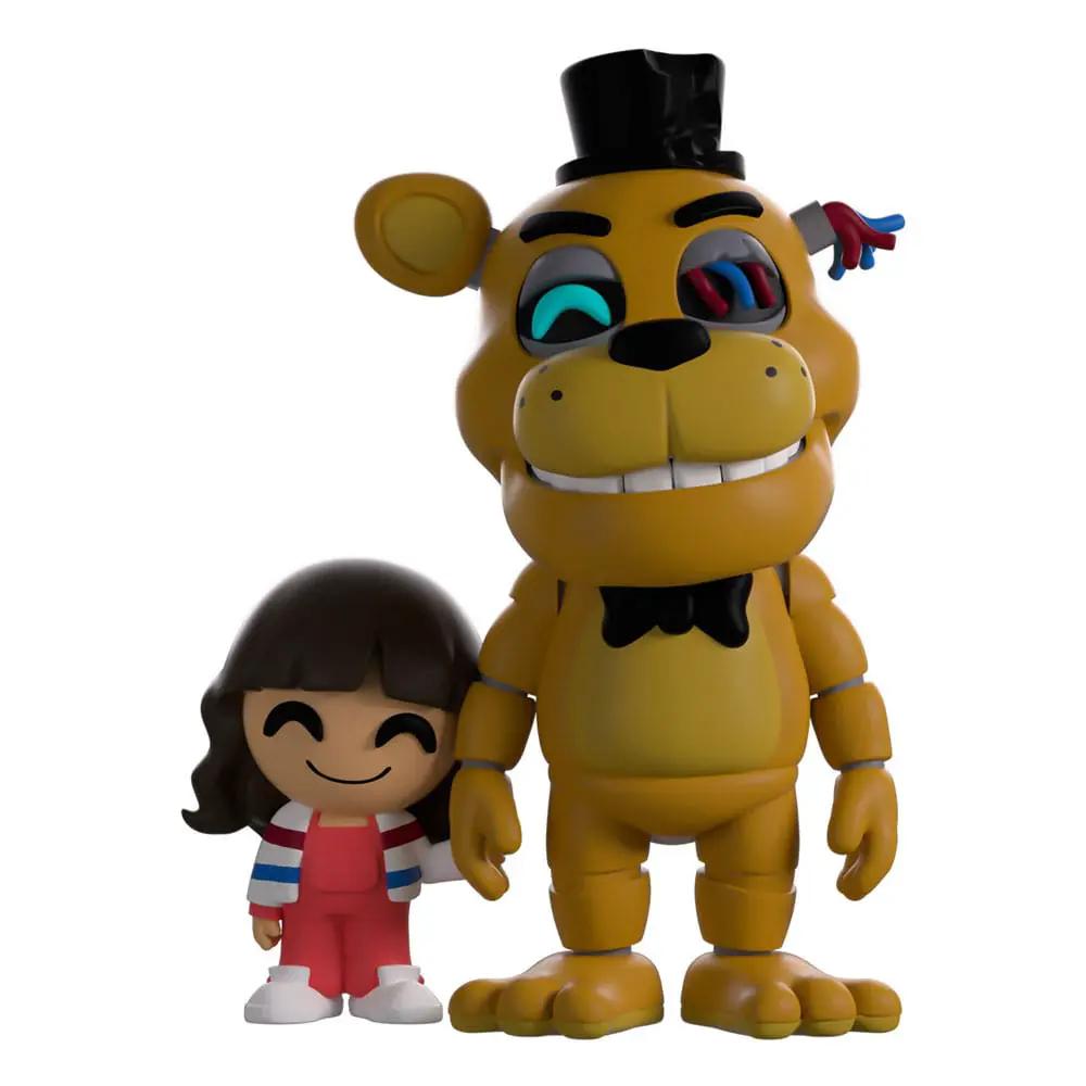 Five Nights at Freddy's Abby & Golden Freddy vinyl figures set of 2 by YOUTOOZ, 11 cm tall