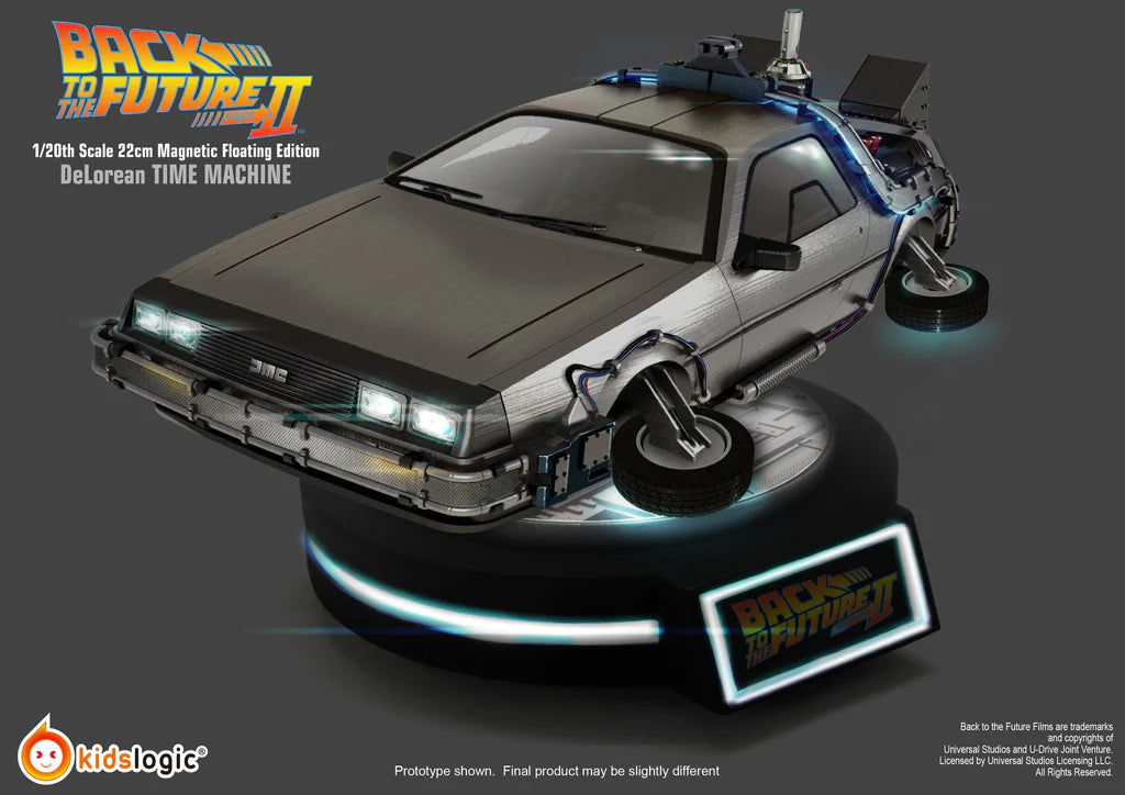 Beast Kingdo Back To The Future Floating Delorean- Unboxing and Floating