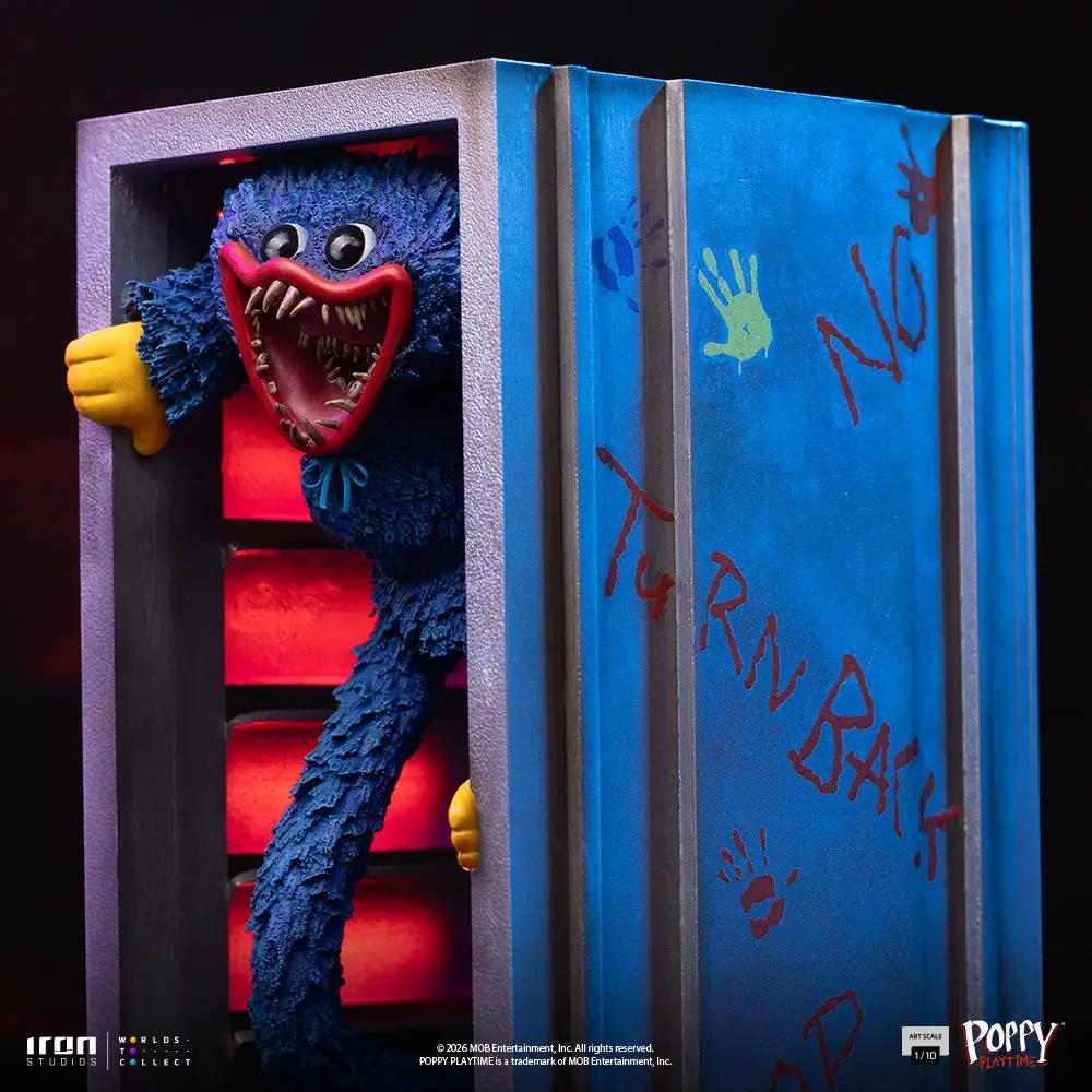 Pre-Order - Statue Huggy Wuggy - Poppy Playtime - Art Scale 1/10 - Iron Studios
