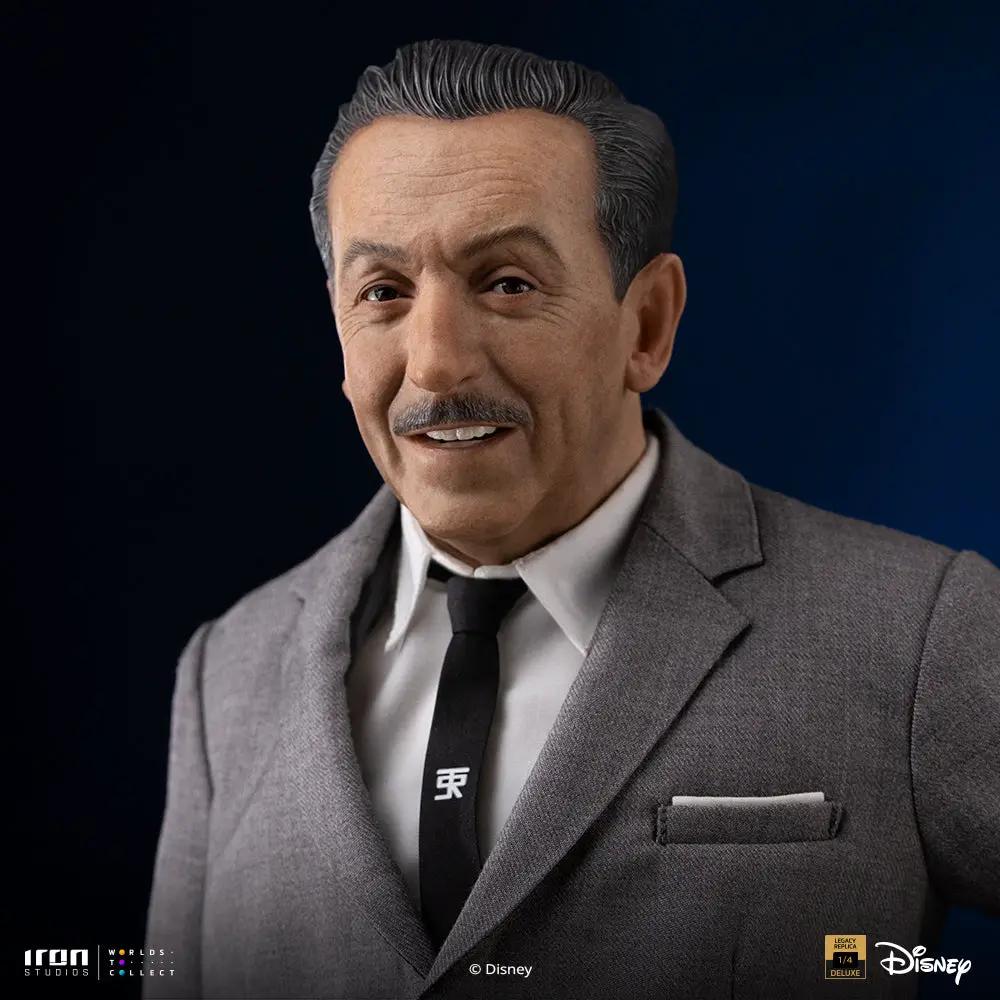 Statue Walt Disney figure in a gray suit, 1/4 scale, by Iron Studios (Disney licensed)