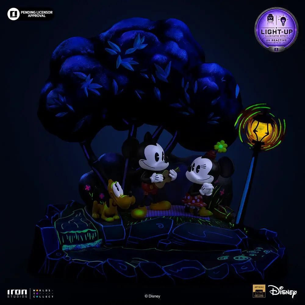 Statue trio: Mickey, Minnie and Pluto's Day at the Park by Iron Studios, Disney Classics Deluxe Art Scale 1/10