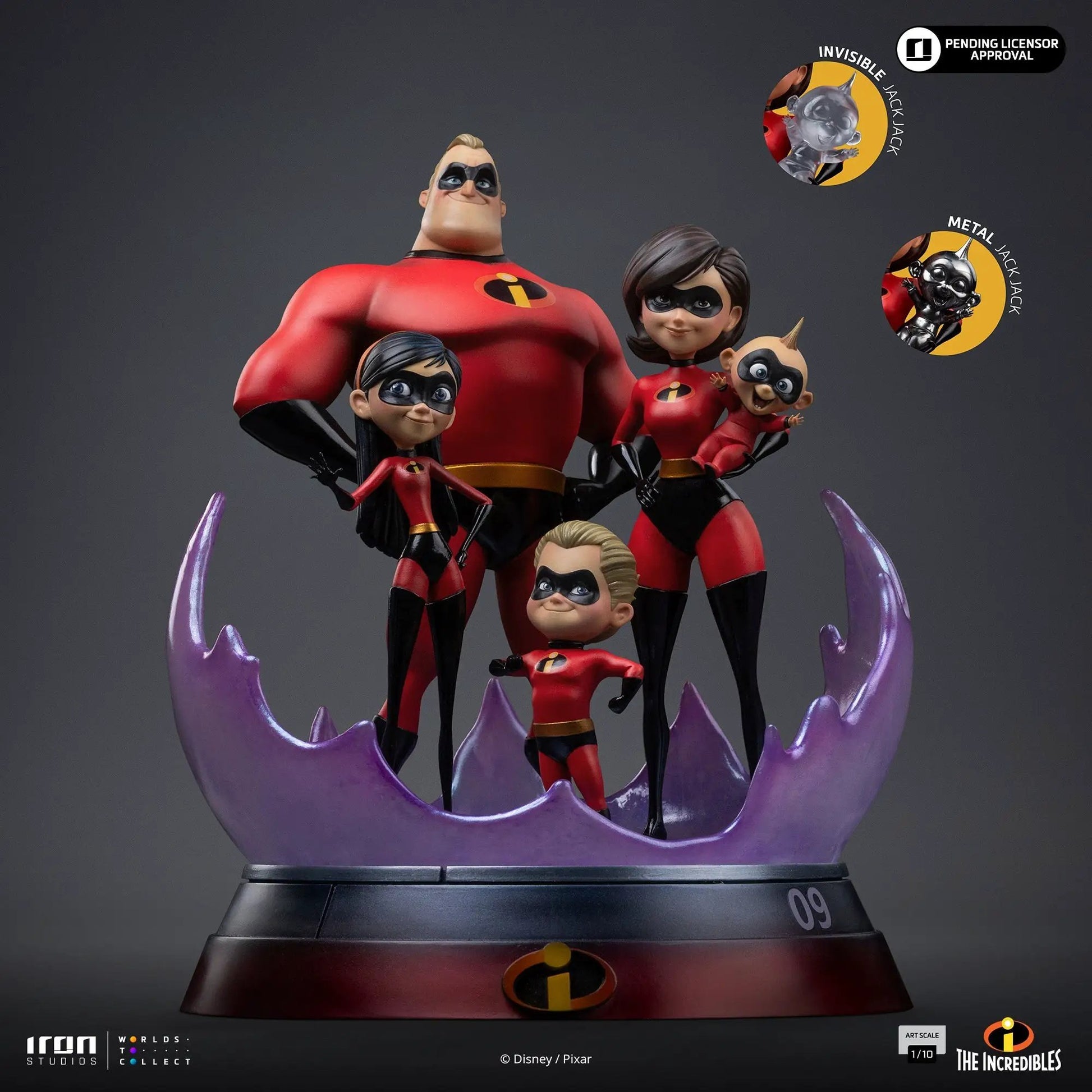 Pre-Order - Statue The Incredibles Diorama - The Incredibles - Art Scale 1/10 - Iron Studios