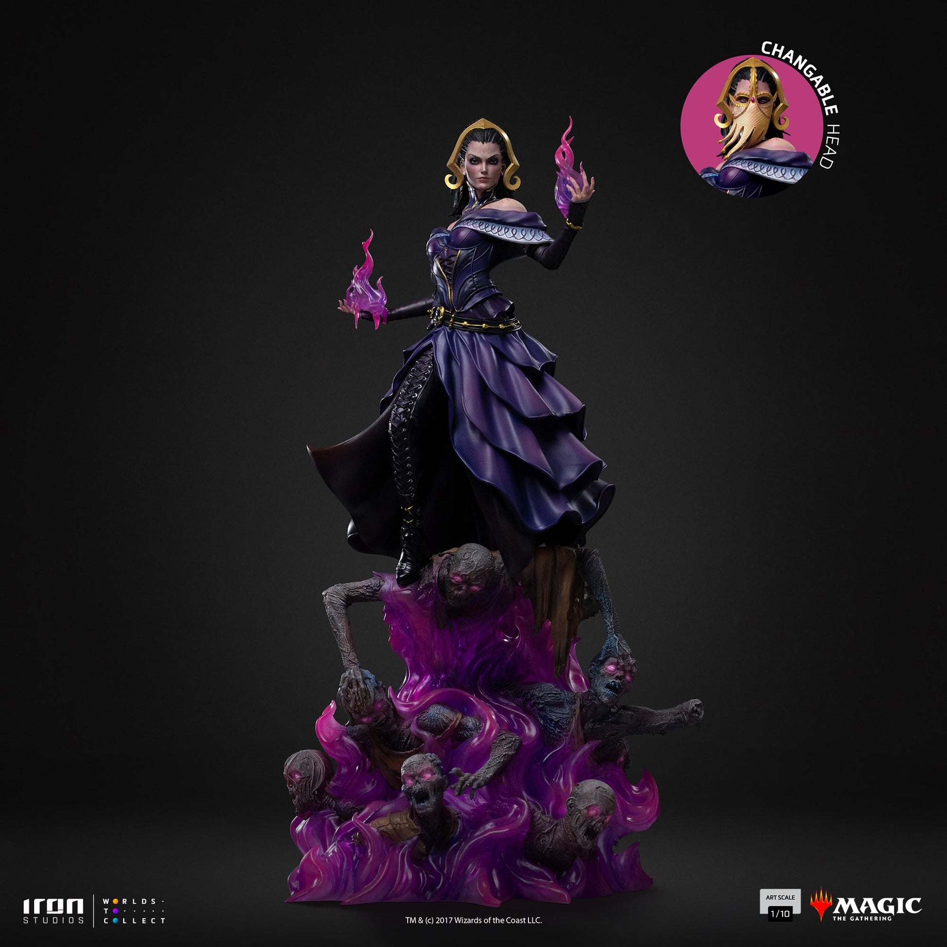 Pre-Order - Statue Liliana Vess - Magic: The Gathering - Deluxe Art Scale 1/10 - Iron Studios