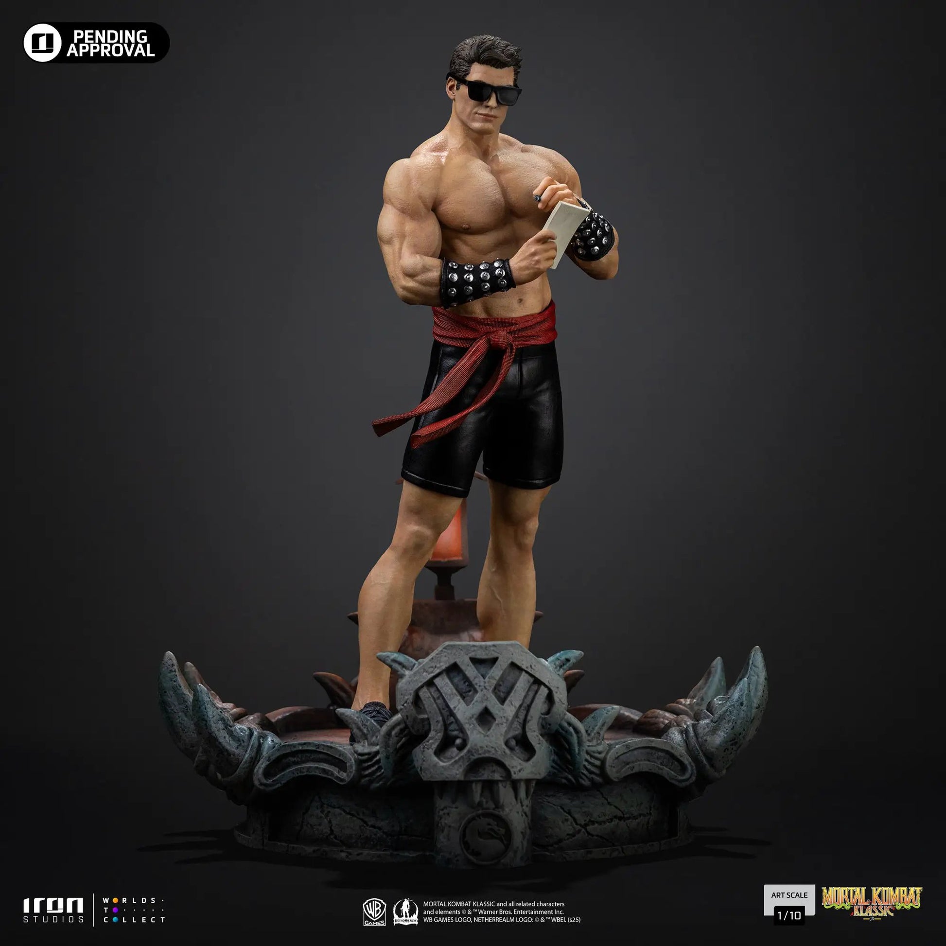 Pre-Order - Statue Johnny Cage - Mortal Kombat - Art Scale 1/10 - Iron Studios
