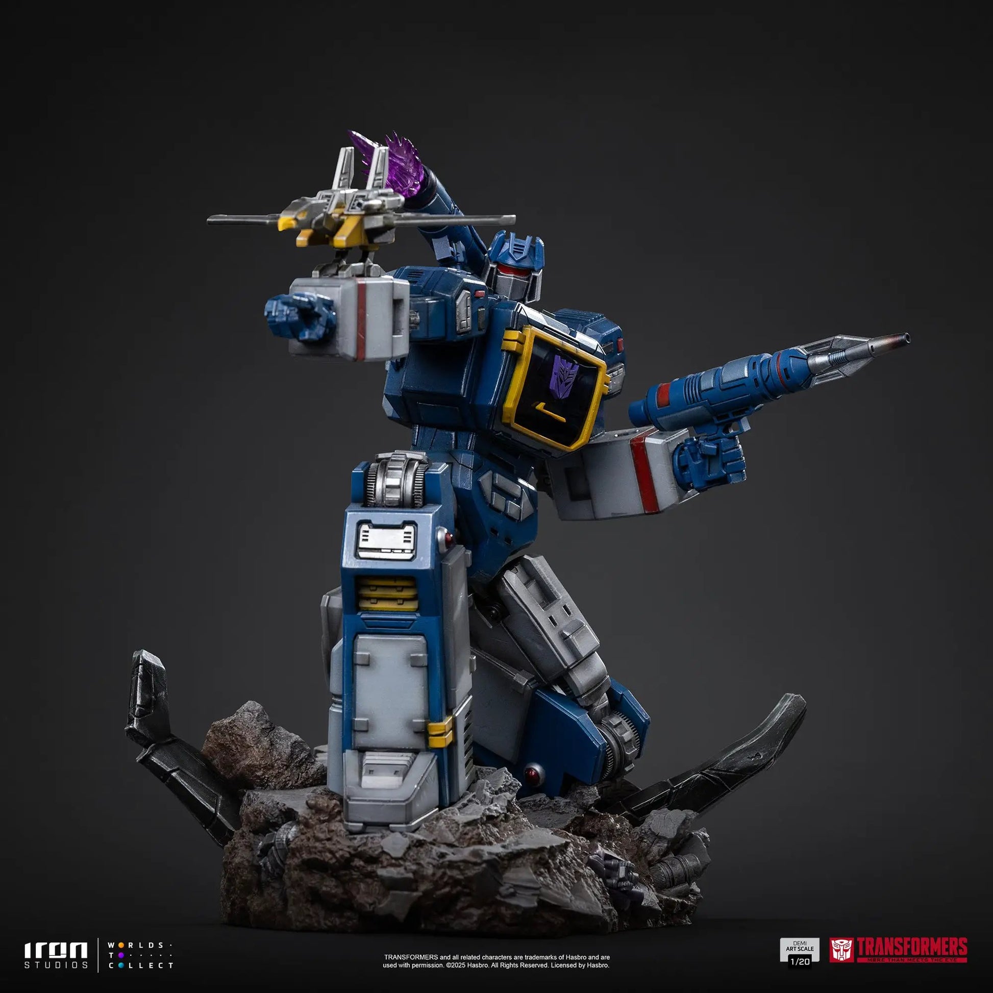 Pre-Order - Statue Soundwave - Transformers - Demi Art Scale 1/20 - Iron Studios