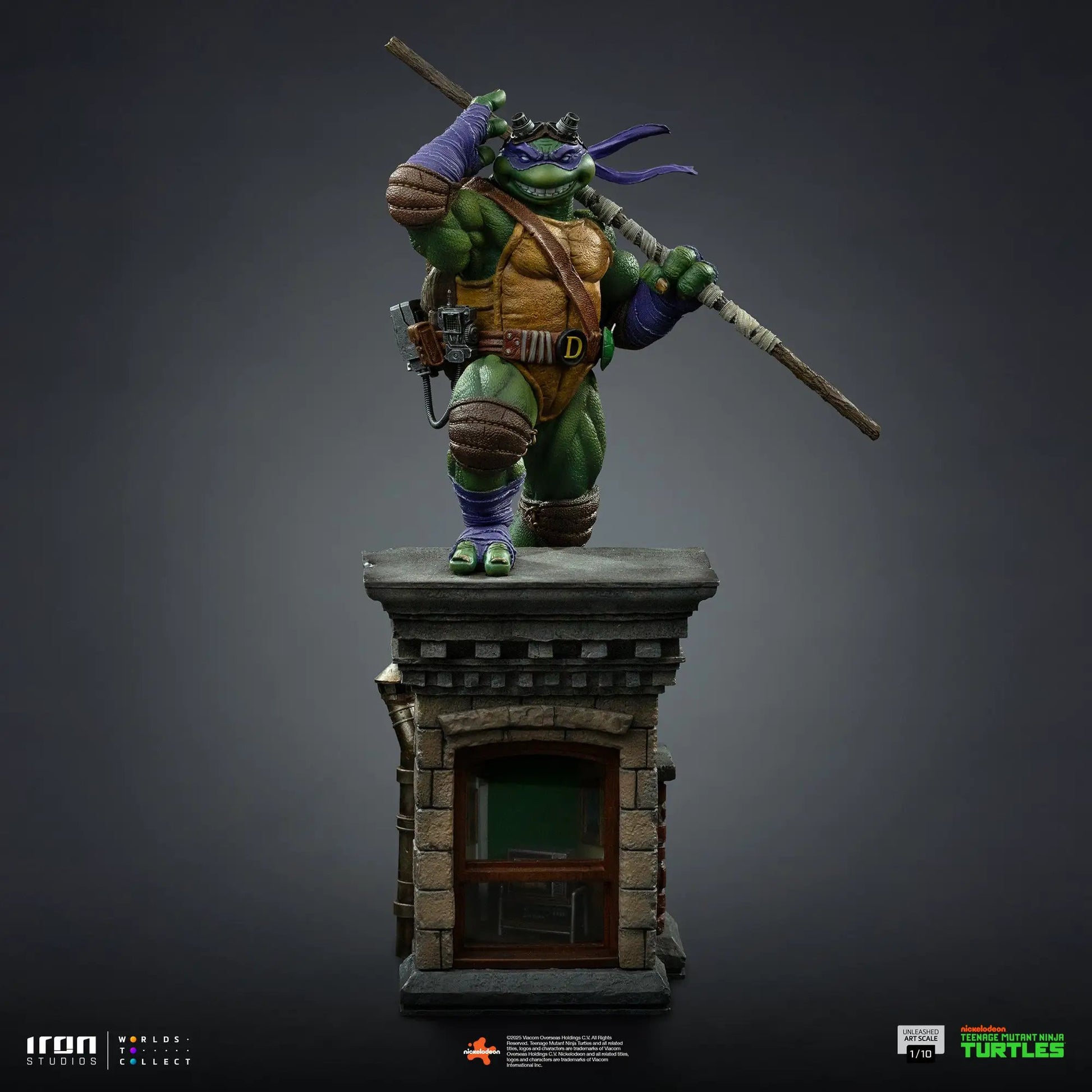 Pre-Order - Statue Donatello Unleashed - Teenage Mutant Ninja Turtles - Art Scale 1/10 - Iron Studios