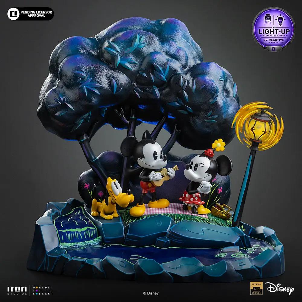 Statue 3-figure: Mickey, Minnie and Pluto at the Park by Iron Studios, Disney Classics 1/10 scale