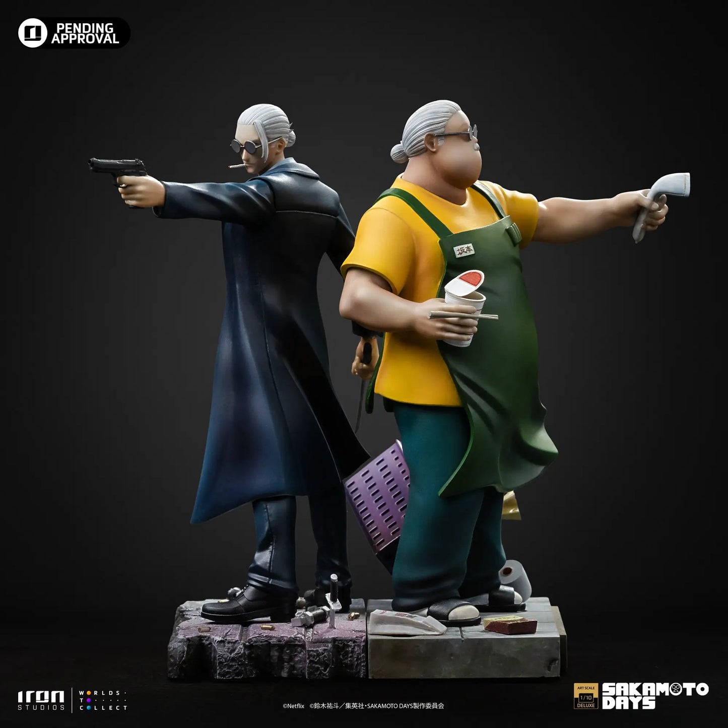 Pre-Order -  Statue Taro Sakamoto Deluxe - Sakamoto Days - Art Scale 1/10 - Iron Studios