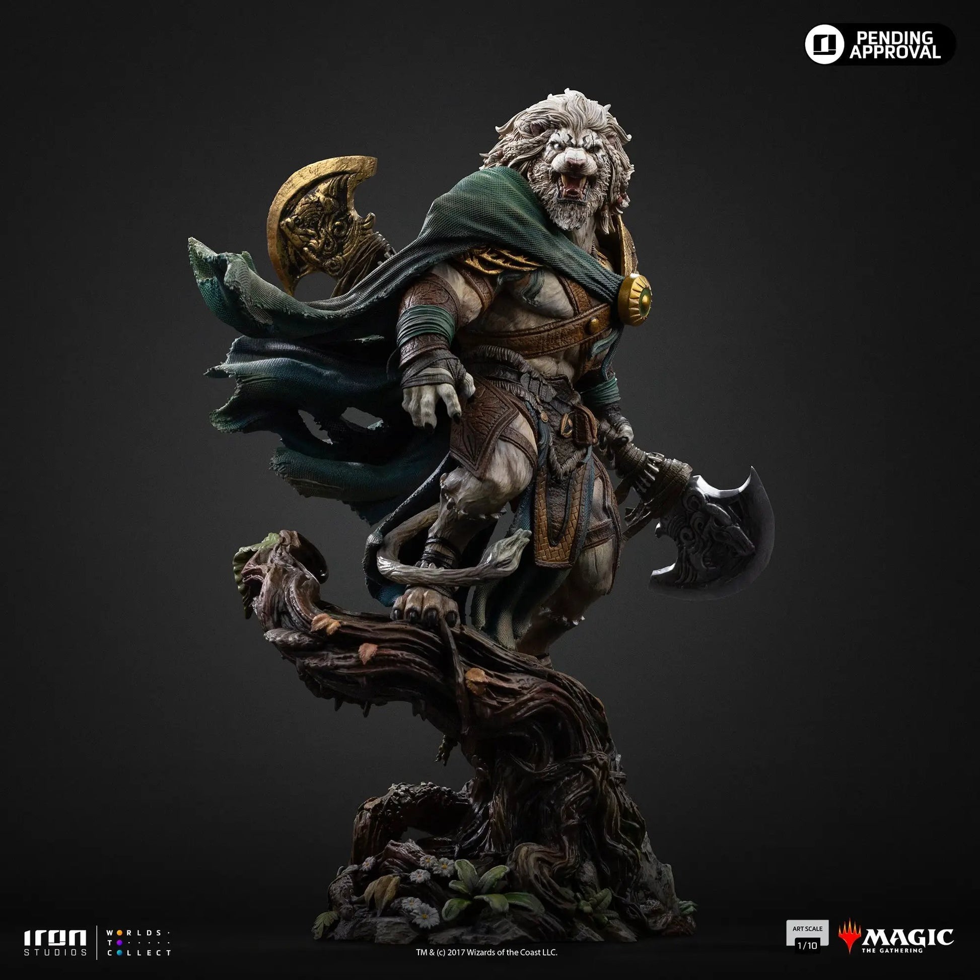 Pre-Order - Ajani Goldmane - Magic: The Gathering - Art Scale 1/10 - Iron Studios