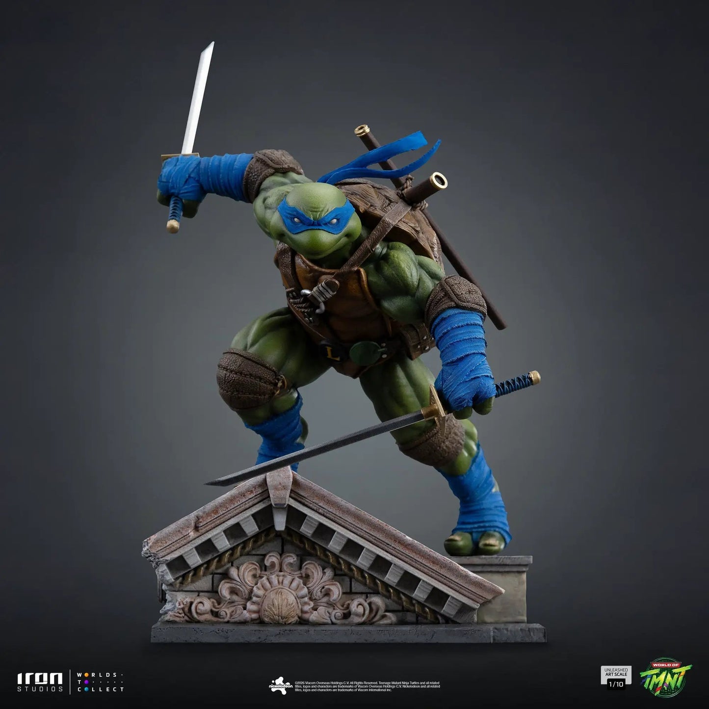 Pre-Order - Statue Leonardo Unleashed - Teenage Mutant Ninja Turtles - Art Scale 1/10 - Iron Studios