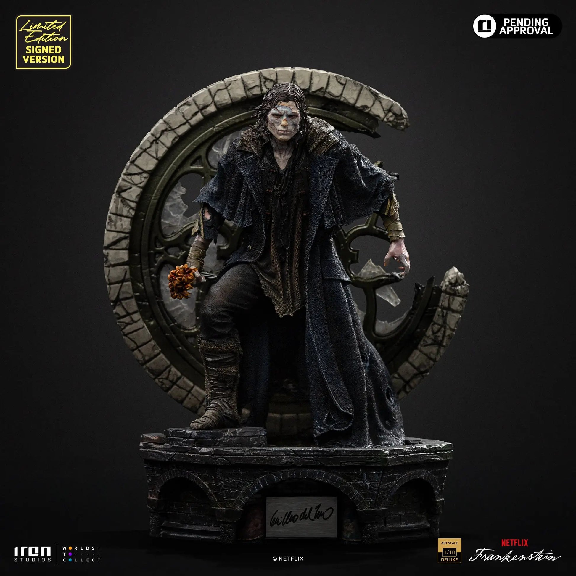 Pre-Order - Frankenstein's Monster - Guillermo Del Toro's Frankenstein (Signed ver.) - Deluxe Art Scale 1/10 - Iron Studios