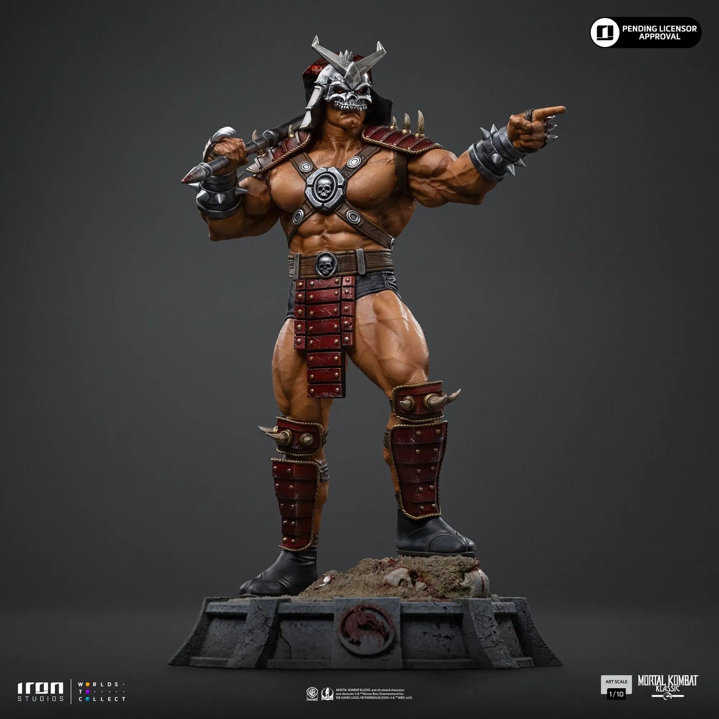 Pre-Order - Statue Shao Kahn - Mortal Kombat - Art Scale 1/10 - Iron Studios