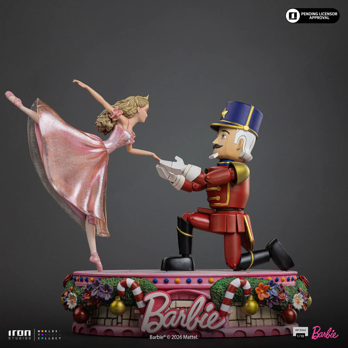 Statue Barbie Nutcracker (25th Anniversary) by Iron Studios, deluxe art scale 1/10
