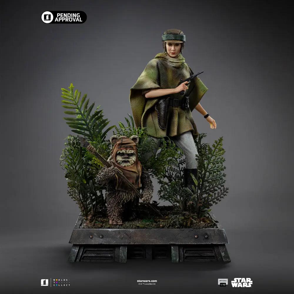 Pre-Order - Statue Leia and Wicket  -  Star Wars Episode VI - Art Scale 1/10 - Iron Studios