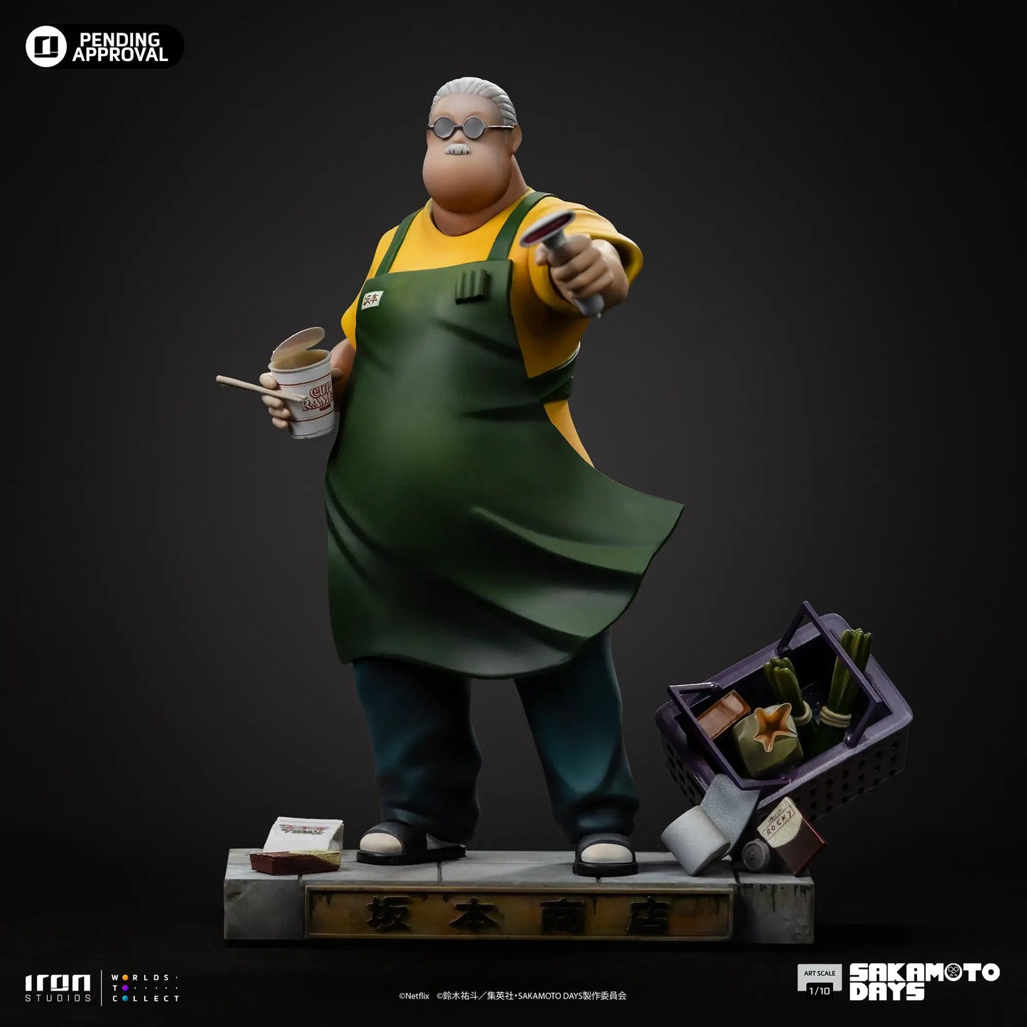 Pre-Order - Statue Taro Sakamoto - Sakamoto Days - Art Scale 1/10 - Iron Studios
