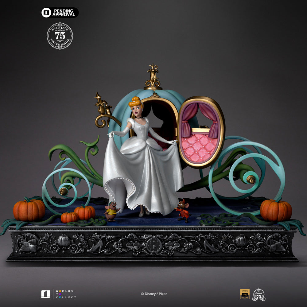 Pre-Order - Statue Cinderella Deluxe (75th Year Anniversary Version) - Disney Classics - Art Scale 1/10 - Iron Studios