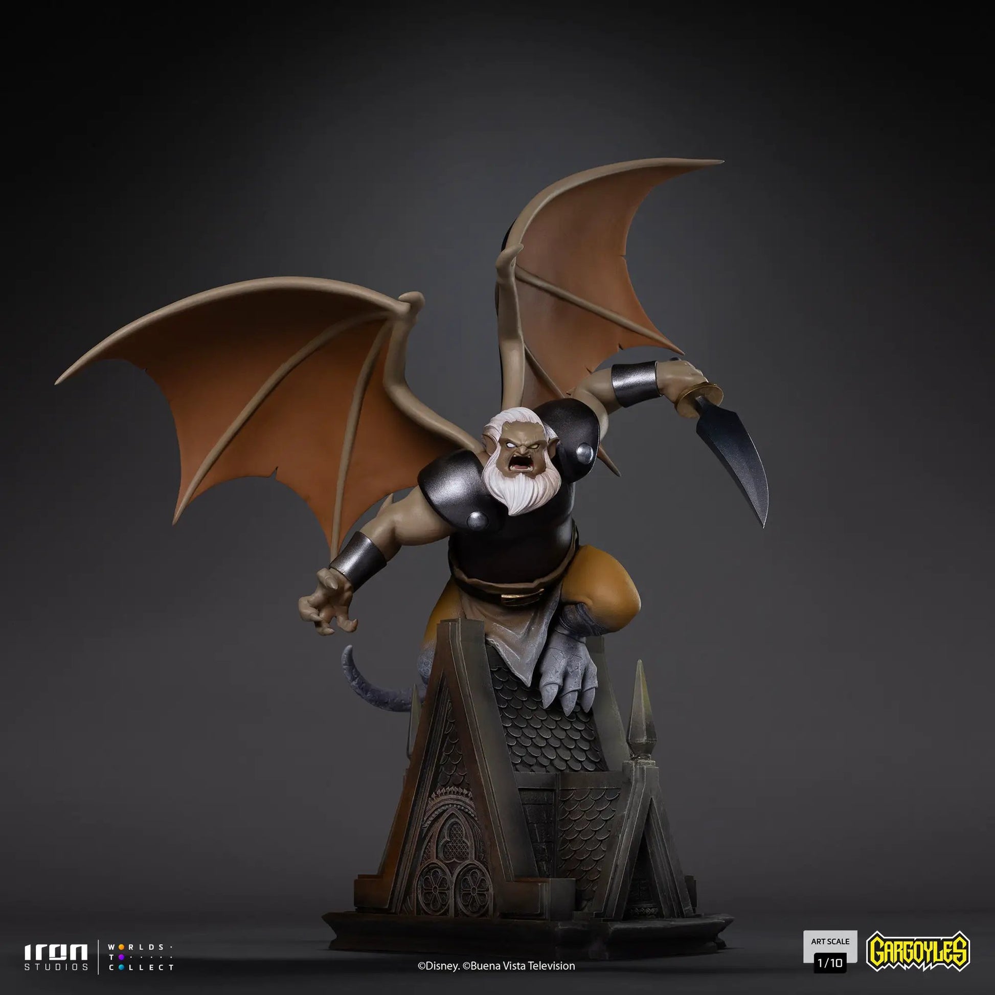 Pre-Order - Statue Hudson - Gargoyles - Art Scale 1/10 - Iron Studios