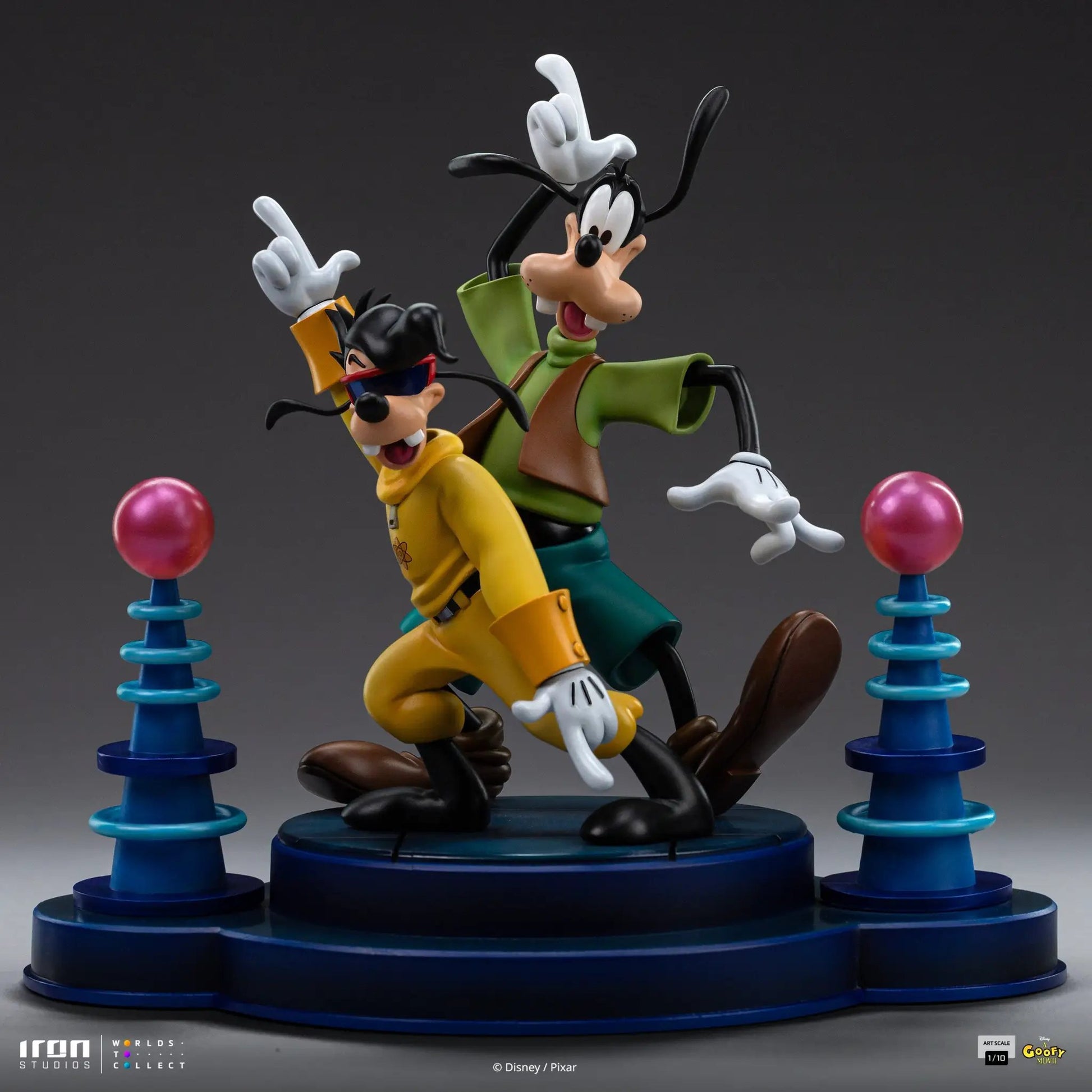 Statue Goofy and Max - A Goofy Movie - Art Scale 1/10 - Iron Studios