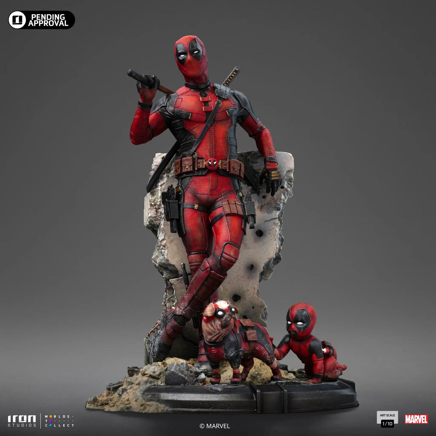 Statue Deadpool - Deadpool & Wolverine - Art Scale 1/10 - Iron Studios