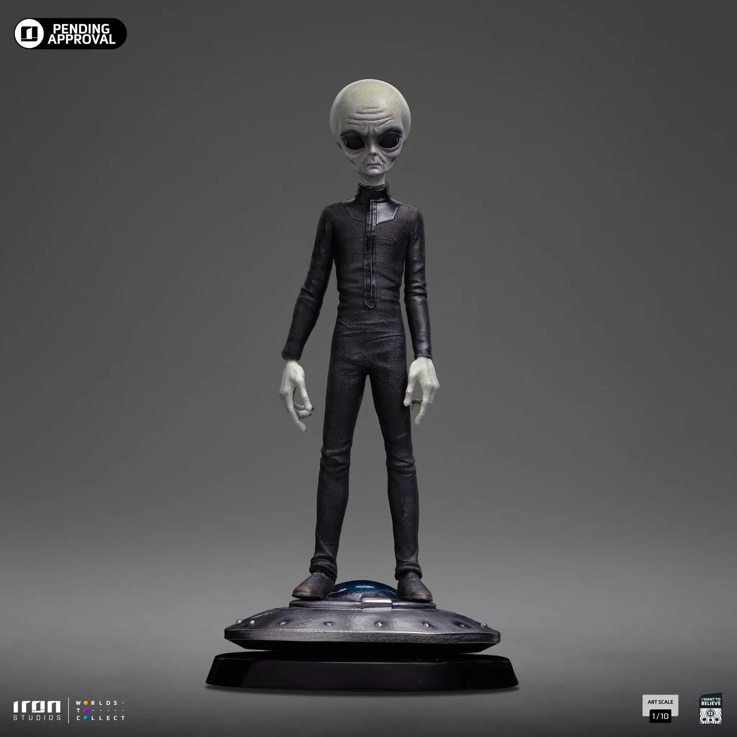 Statue Alien Grey - I Want To Believe - Art Scale 1/10 - Iron Studios