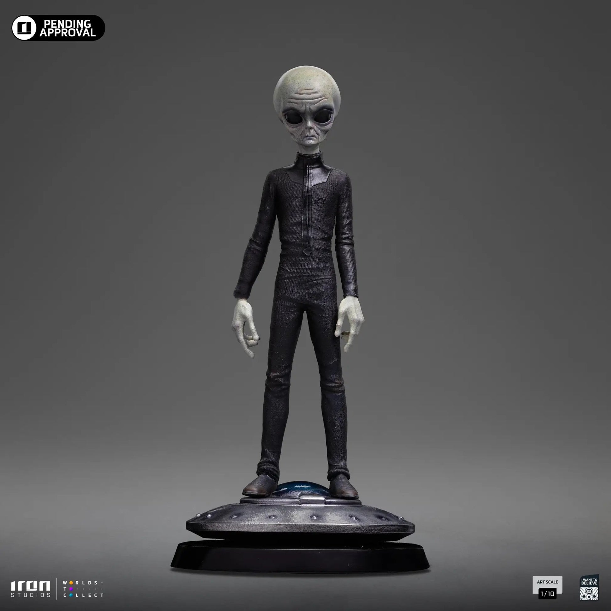 Statue Alien Grey - I Want To Believe - Art Scale 1/10 - Iron Studios