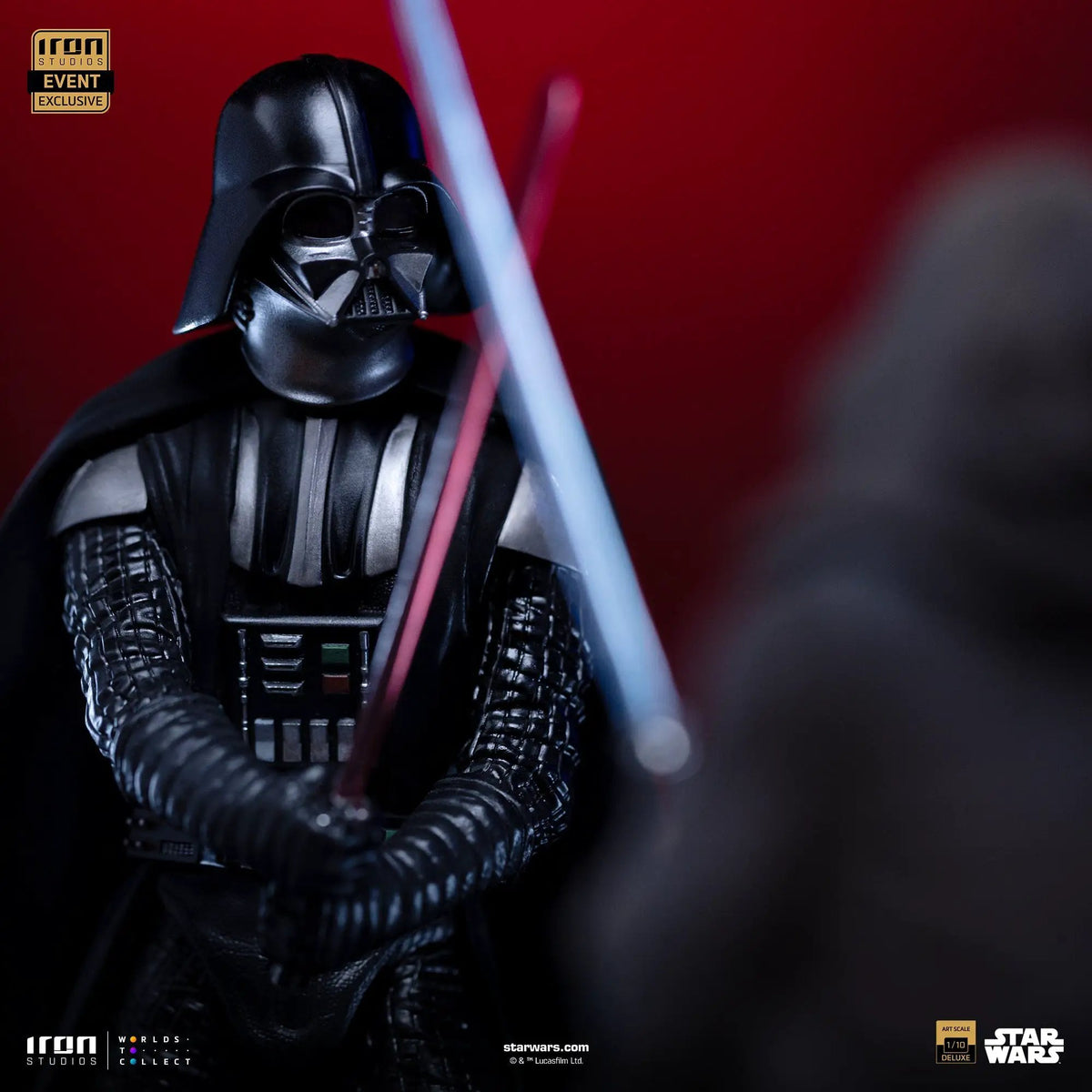 Darth Vader vs Obi-Wan Kenobi statue by Iron Studios, Star Wars 1/10 scale CCXP Event Exclusive
