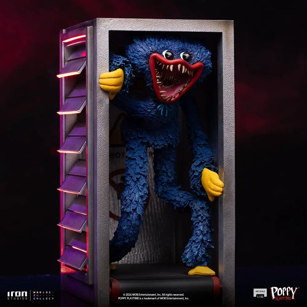 Pre-Order - Statue Huggy Wuggy - Poppy Playtime - Art Scale 1/10 - Iron Studios