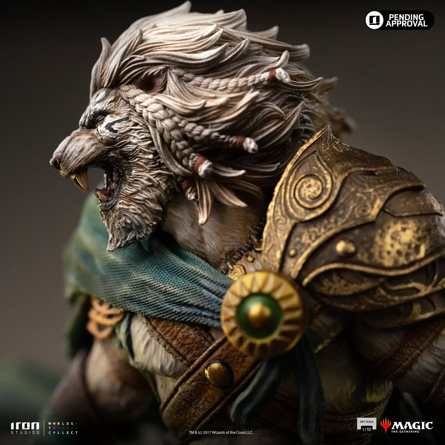 Pre-Order - Ajani Goldmane - Magic: The Gathering - Art Scale 1/10 - Iron Studios