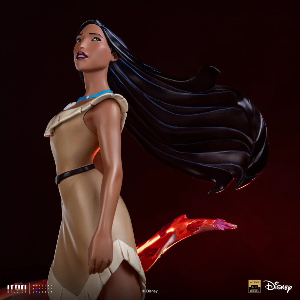 Statue Pocahontas Colors of the Wind version, Disney Classics by Iron Studios, 1/10 scale