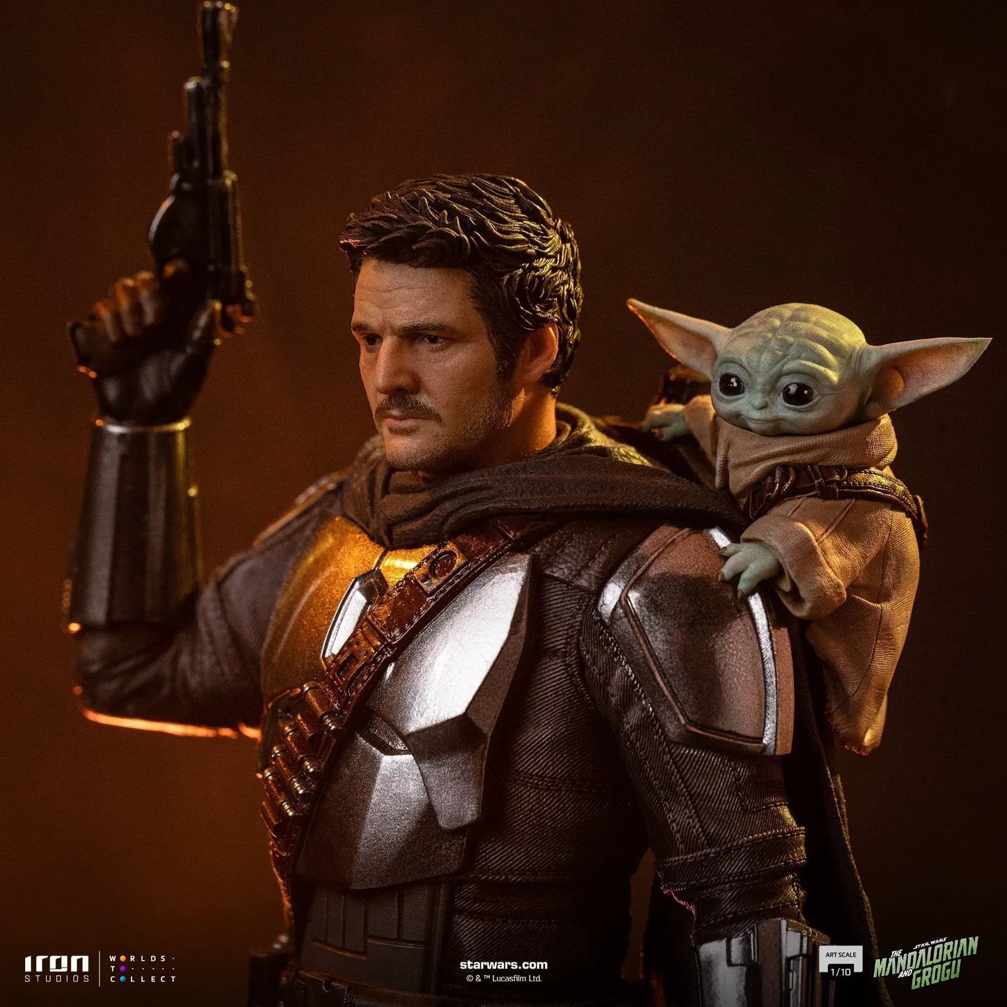 Pre-Order - Statue Mandalorian and Grogu - The Mandalorian and Grogu Movie - Art Scale 1/10 - Iron Studios