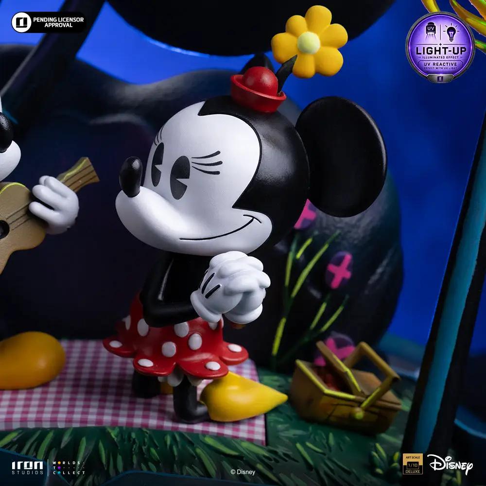 Statue of Mickey, Minnie and Pluto’s Day at the Park by Iron Studios, Disney Classics, Deluxe Art Scale 1/10